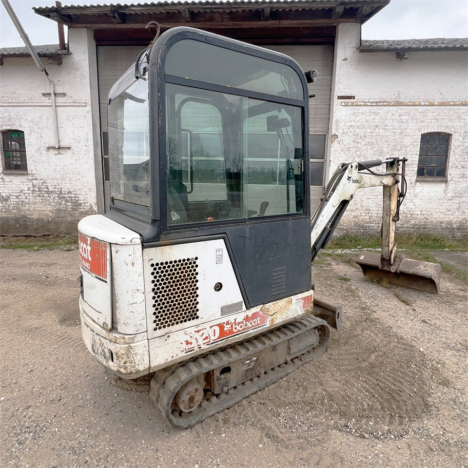 Mini excavator Bobcat 320: Foto 8