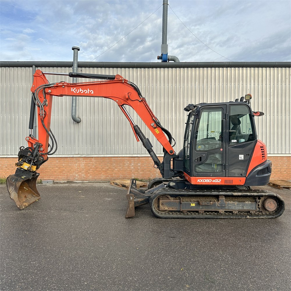 Kubota KX080-4 A2 - Mini excavator: Foto 1 Kubota KX080-4 A2 - Mini excavator: Foto 1