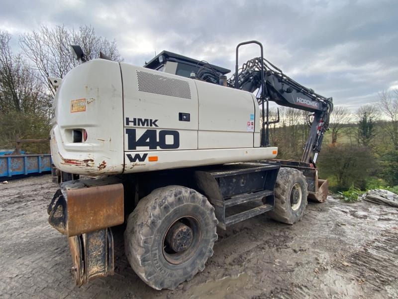 Hidromek HMK 140W-3B - Excavator pe roţi: Foto 3 Hidromek HMK 140W-3B - Excavator pe roţi: Foto 3
