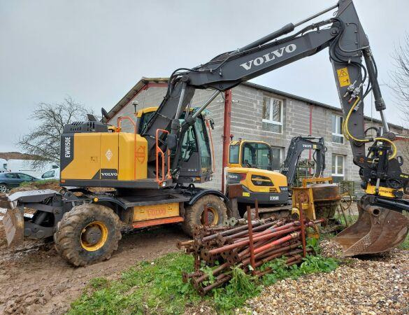 Volvo EWR150 E - Excavator pe roţi: Foto 1 Volvo EWR150 E - Excavator pe roţi: Foto 1