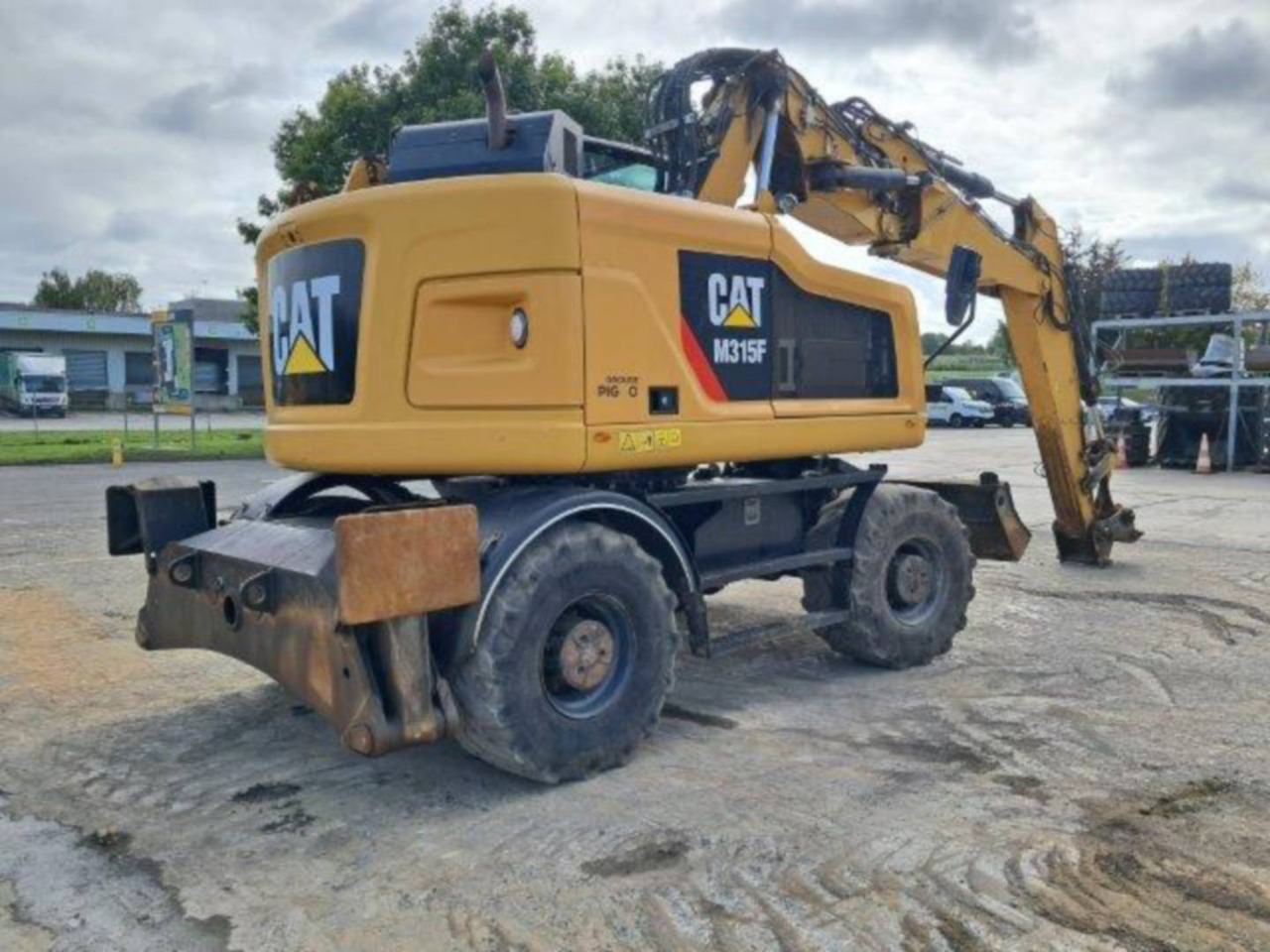 CAT M315F IVC - Excavator pe roţi: Foto 3 CAT M315F IVC - Excavator pe roţi: Foto 3