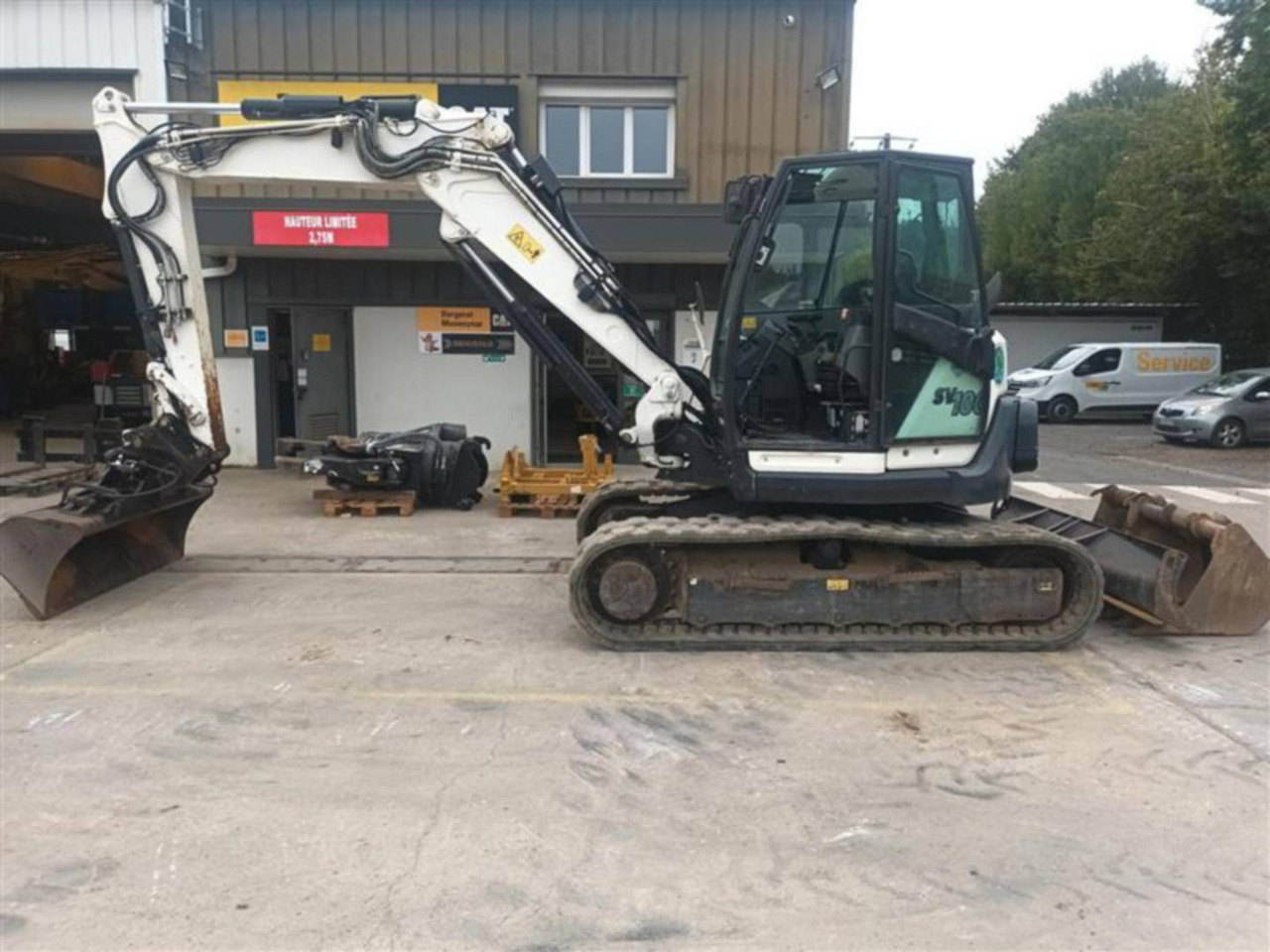 YANMAR SV100 - Excavator pe şenile: Foto 1 YANMAR SV100 - Excavator pe şenile: Foto 1
