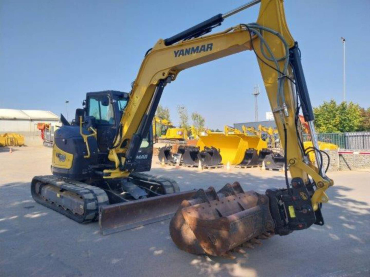 YANMAR VI080-1A - Excavator pe şenile: Foto 2 YANMAR VI080-1A - Excavator pe şenile: Foto 2