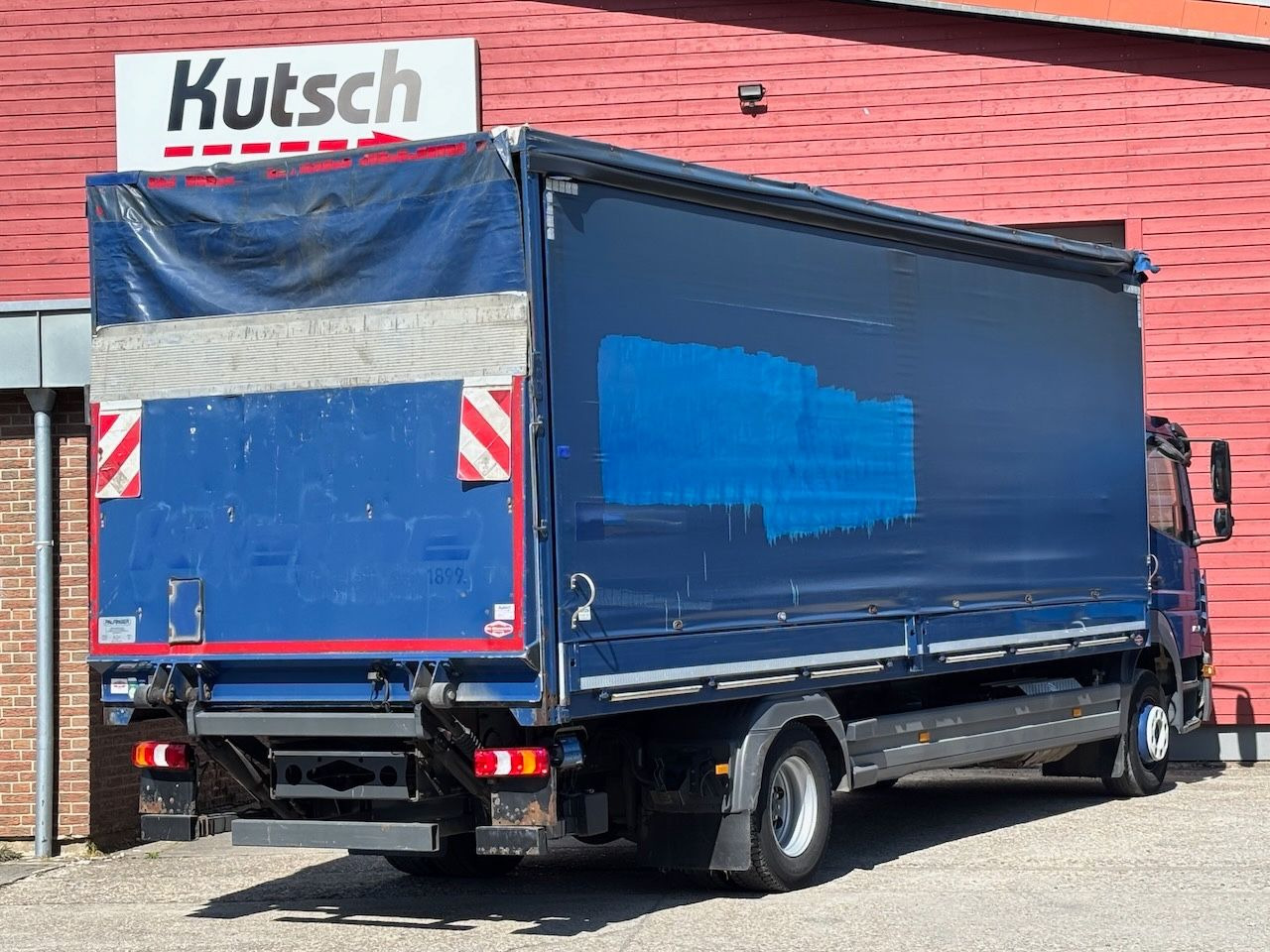 Mercedes-Benz Atego 1521L Pritschenwagen/Lbw. - Camion cu prelată: Foto 2 Mercedes-Benz Atego 1521L Pritschenwagen/Lbw. - Camion cu prelată: Foto 2