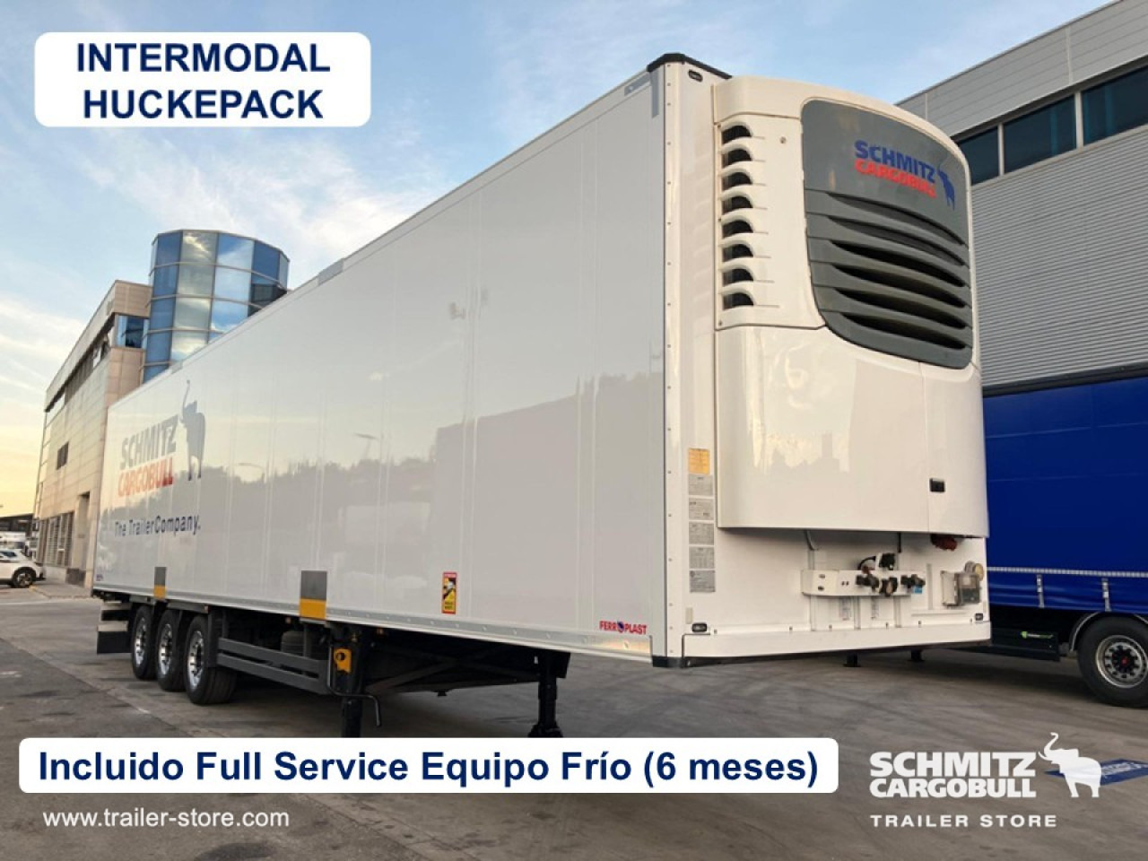 SCHMITZ Semiremolque Frigo Standard - Semiremorcă izoterma: Foto 1 SCHMITZ Semiremolque Frigo Standard - Semiremorcă izoterma: Foto 1
