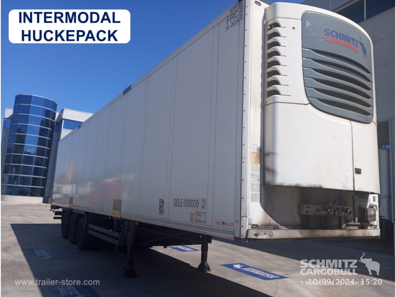 SCHMITZ Semiremolque Frigo Standard - Semiremorcă izoterma: Foto 1 SCHMITZ Semiremolque Frigo Standard - Semiremorcă izoterma: Foto 1