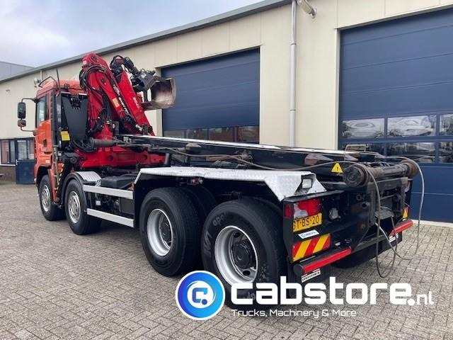 MAN TGA 41.440 8X4 BB Palfinger Epsilon Z-Kraan bouwjaar 2011 + NCH 30 Ton's Kabel-containersyteem - Handgeschakeld - Bouwjaar 2007 - Km 582.782 - Camion cu sistem de cablu, Camion cu macara: Foto 3 MAN TGA 41.440 8X4 BB Palfinger Epsilon Z-Kraan bouwjaar 2011 + NCH 30 Ton's Kabel-containersyteem - Handgeschakeld - Bouwjaar 2007 - Km 582.782 - Camion cu sistem de cablu, Camion cu macara: Foto 3