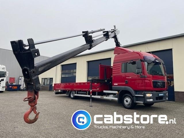 MAN TGL 12.220 4x2 BL Kraanwagen + open laadbak - Euro 5 - Handgeschakeld 6 speed - 6 Cilinder motor - MKG Laadkraan met afstandsbediening - Laadbak 690 cm lang! - Zeer nette MAN - Camion cu macara: Foto 2 MAN TGL 12.220 4x2 BL Kraanwagen + open laadbak - Euro 5 - Handgeschakeld 6 speed - 6 Cilinder motor - MKG Laadkraan met afstandsbediening - Laadbak 690 cm lang! - Zeer nette MAN - Camion cu macara: Foto 2