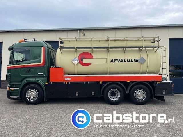 Scania R 420 LB 6X2*4 HNA - Tankwagen - ADR - Bouwjaar 2006 - 16.200 Liter - Weegsysteem - km 832.400 - Olietanks - Camion cisternă: Foto 5 Scania R 420 LB 6X2*4 HNA - Tankwagen - ADR - Bouwjaar 2006 - 16.200 Liter - Weegsysteem - km 832.400 - Olietanks - Camion cisternă: Foto 5