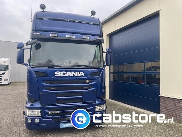 Scania R450 LB6X2MLB Euro 6 - Bouwjaar 2016 - Topline - Doorlaad-volume combi+ Wecon Middenas aanhangwagen - Good condition - Camion cu prelată: Foto 5 Scania R450 LB6X2MLB Euro 6 - Bouwjaar 2016 - Topline - Doorlaad-volume combi+ Wecon Middenas aanhangwagen - Good condition - Camion cu prelată: Foto 5