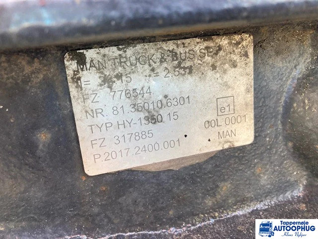 MAN HY1350 – 2.53 – MAN 81.35010-6301 - Diferențial pentru Camion: Foto 3 MAN HY1350 – 2.53 – MAN 81.35010-6301 - Diferențial pentru Camion: Foto 3