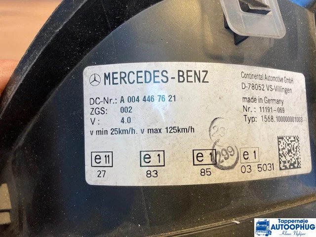 Mercedes A004 446 76 21 Instrument - Sistem electric pentru Camion: Foto 1 Mercedes A004 446 76 21 Instrument - Sistem electric pentru Camion: Foto 1