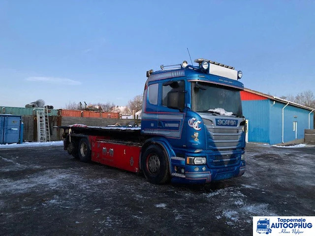 Scania R560 6X2 kroghejs – Brændt - Camion cu cârlig: Foto 1 Scania R560 6X2 kroghejs – Brændt - Camion cu cârlig: Foto 1