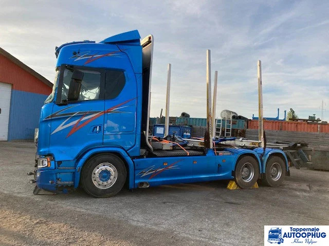 Scania S650 6X4 ONLY PARTS - Camion forestier: Foto 2 Scania S650 6X4 ONLY PARTS - Camion forestier: Foto 2
