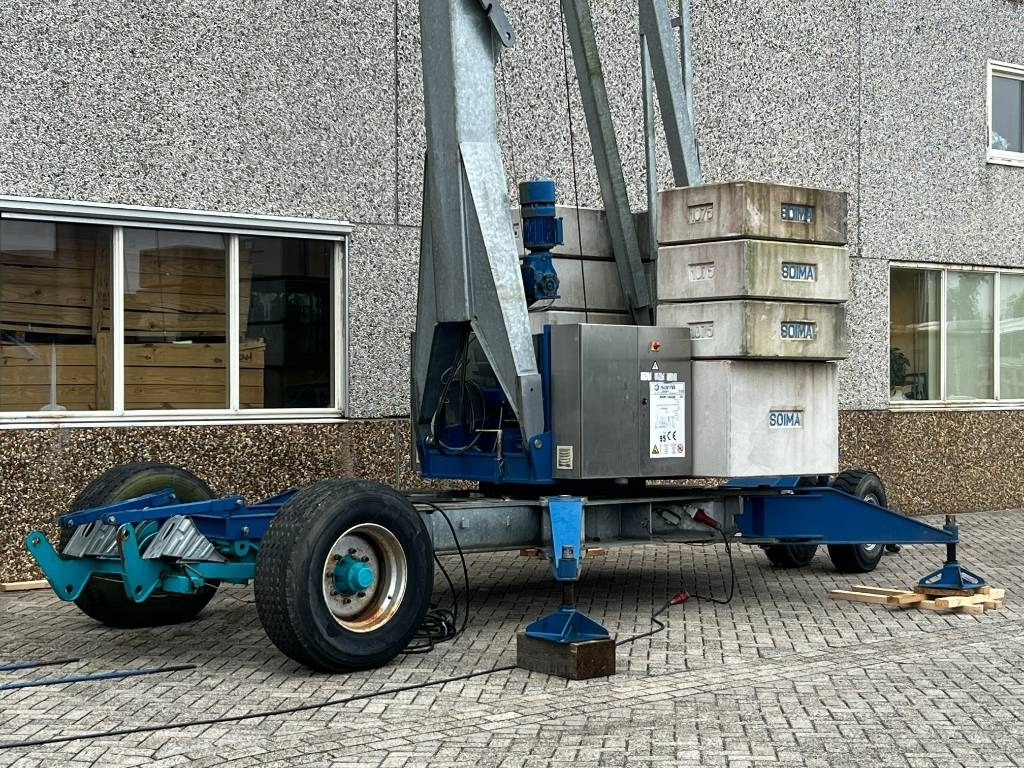 Soima Construction crane SOIMA SGH 19x28 - 28 mete - Macara turn: Foto 2 Soima Construction crane SOIMA SGH 19x28 - 28 mete - Macara turn: Foto 2