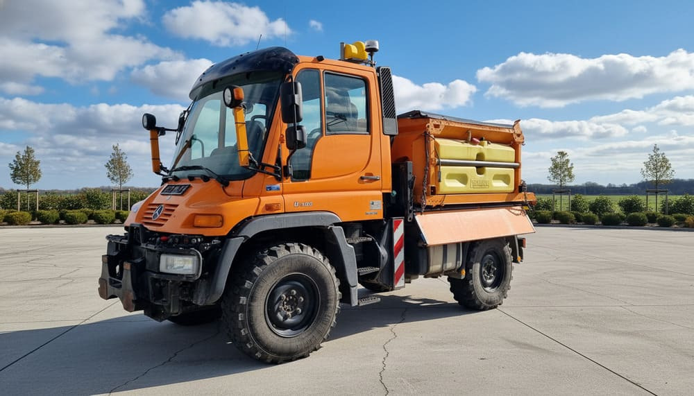 MERCEDES-BENZ Unimog U300 - Maşina comunala: Foto 1 MERCEDES-BENZ Unimog U300 - Maşina comunala: Foto 1
