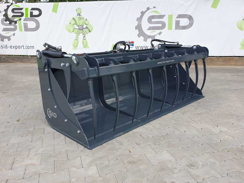 SID KROKODILSCHAUFEL M Greifschaufel / Godet Crocodile BMS M / Crocodile grab bucket forged tines M 1,4 M - Cupa graifer pentru Cupa graifer: Foto 1 SID KROKODILSCHAUFEL M Greifschaufel / Godet Crocodile BMS M / Crocodile grab bucket forged tines M 1,4 M - Cupa graifer pentru Cupa graifer: Foto 1