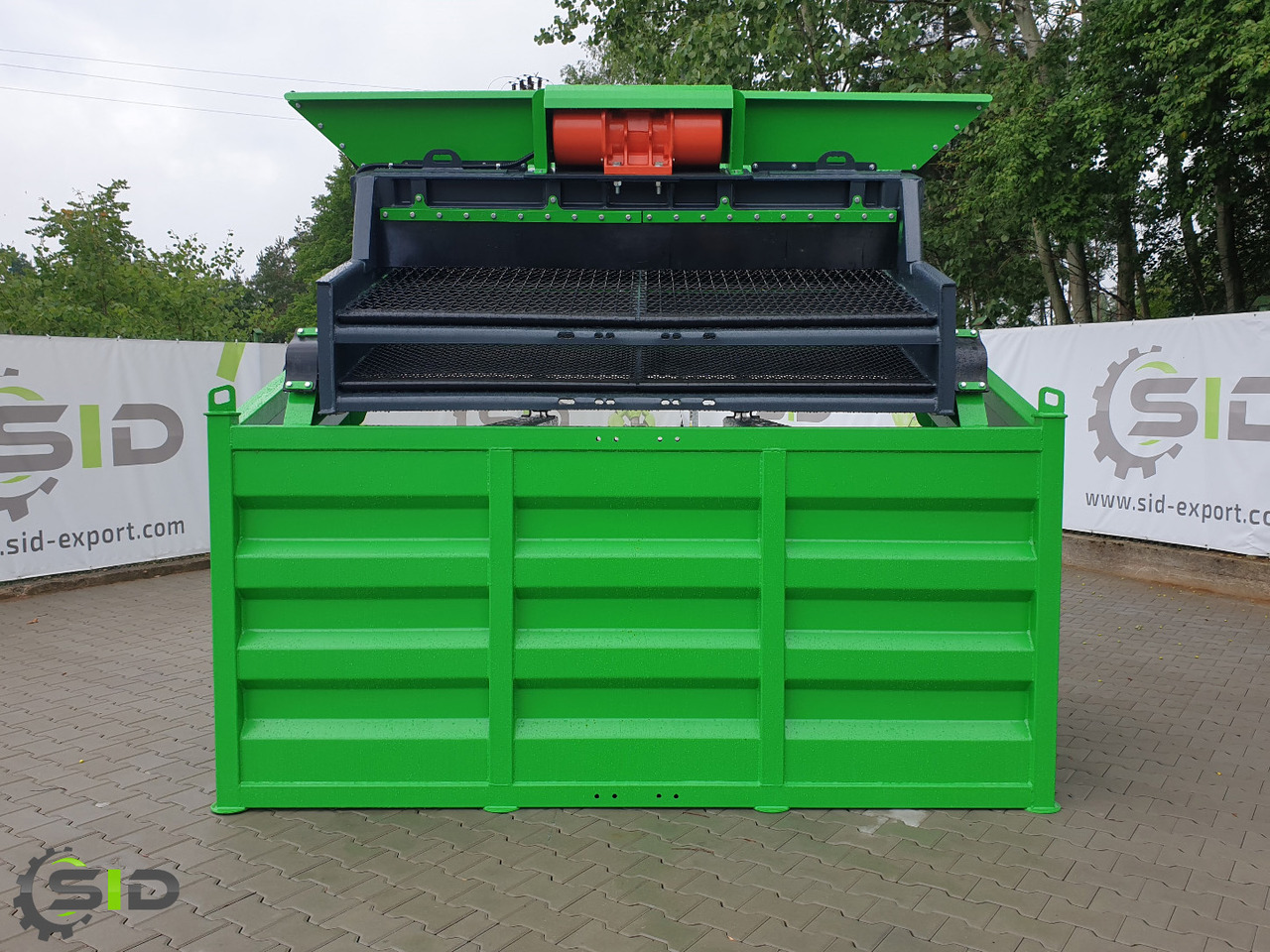 SID Siebanlage / Rüttelsieb / Vibrating Screen / Crible vibrant - Statia de sortare: Foto 3 SID Siebanlage / Rüttelsieb / Vibrating Screen / Crible vibrant - Statia de sortare: Foto 3