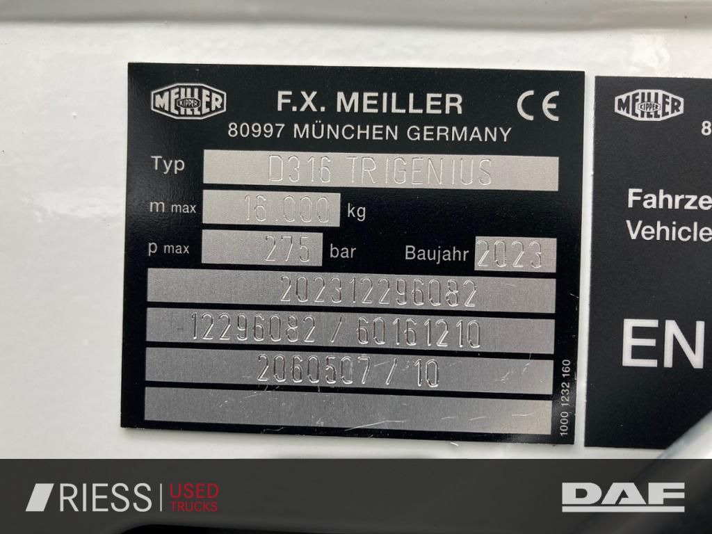 Leasing de DAF XFc 480 FAT 6x4 Intarder Bordmatik Trigenius  DAF XFc 480 FAT 6x4 Intarder Bordmatik Trigenius: Foto 10