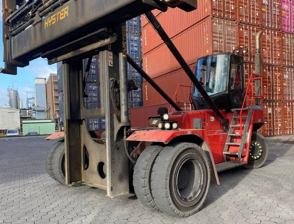 Hyster H10XM-ECD8 - Stivuitor containere: Foto 1 Hyster H10XM-ECD8 - Stivuitor containere: Foto 1