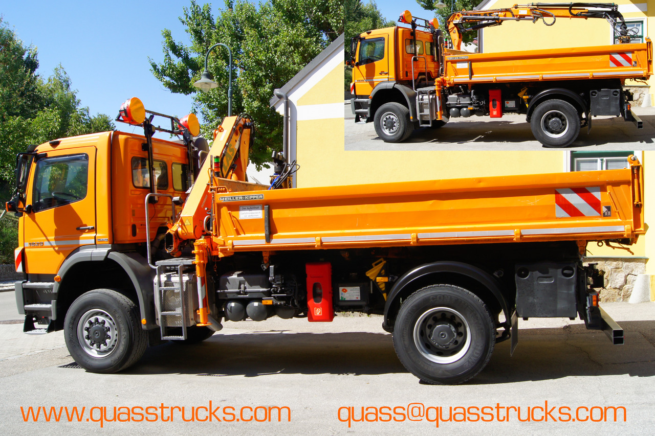 MERCEDES-BENZ AXOR 1829 4x4/EURO 5/ATLAS 65.2/MEILLER/Winterdienst - Utilaj deszăpezire: Foto 3 MERCEDES-BENZ AXOR 1829 4x4/EURO 5/ATLAS 65.2/MEILLER/Winterdienst - Utilaj deszăpezire: Foto 3