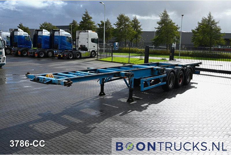 Blumhardt Cont.-Sal 40.24 E FIXED CHASSIS | 2x20-30-40ft * STEEL SUSPENSION * 5450 KG * BPW - Semiremorcă transport containere/ Swap body: Foto 4 Blumhardt Cont.-Sal 40.24 E FIXED CHASSIS | 2x20-30-40ft * STEEL SUSPENSION * 5450 KG * BPW - Semiremorcă transport containere/ Swap body: Foto 4
