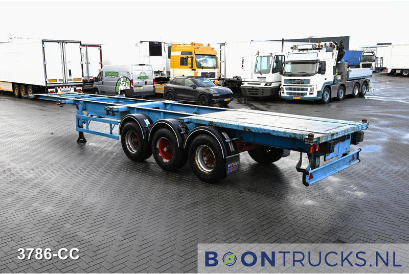 Blumhardt Cont.-Sal 40.24 E FIXED CHASSIS | 2x20-30-40ft * STEEL SUSPENSION * 5450 KG * BPW - Semiremorcă transport containere/ Swap body: Foto 2 Blumhardt Cont.-Sal 40.24 E FIXED CHASSIS | 2x20-30-40ft * STEEL SUSPENSION * 5450 KG * BPW - Semiremorcă transport containere/ Swap body: Foto 2