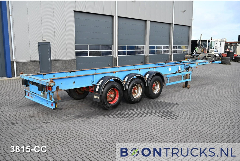 Blumhardt Cont.-Sal 40.24 E FIXED CHASSIS | 40ft * STEEL SUSPENSION * 4700 KG * BPW - Semiremorcă transport containere/ Swap body: Foto 1 Blumhardt Cont.-Sal 40.24 E FIXED CHASSIS | 40ft * STEEL SUSPENSION * 4700 KG * BPW - Semiremorcă transport containere/ Swap body: Foto 1