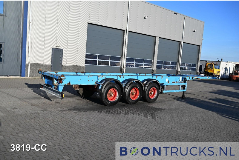 Blumhardt Cont.-Sal 40.24 E FIXXED CHASSIS | 40ft * STEEL SUSPENSION * BPW * 4560KG - Semiremorcă transport containere/ Swap body: Foto 1 Blumhardt Cont.-Sal 40.24 E FIXXED CHASSIS | 40ft * STEEL SUSPENSION * BPW * 4560KG - Semiremorcă transport containere/ Swap body: Foto 1