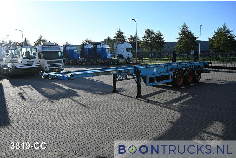 Blumhardt Cont.-Sal 40.24 E FIXXED CHASSIS | 40ft * STEEL SUSPENSION * BPW * 4560KG - Semiremorcă transport containere/ Swap body: Foto 4 Blumhardt Cont.-Sal 40.24 E FIXXED CHASSIS | 40ft * STEEL SUSPENSION * BPW * 4560KG - Semiremorcă transport containere/ Swap body: Foto 4