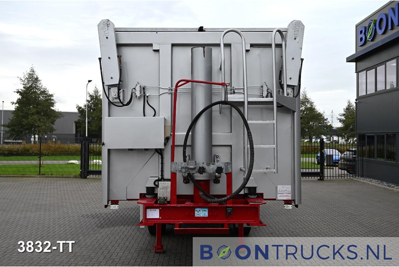 Semiremorcă basculantă Bulthuis TATA23 ALU TIPPER | * 50M3 * STEERING AXLE * NLTRAILER * TOP CONDITION: Foto 11