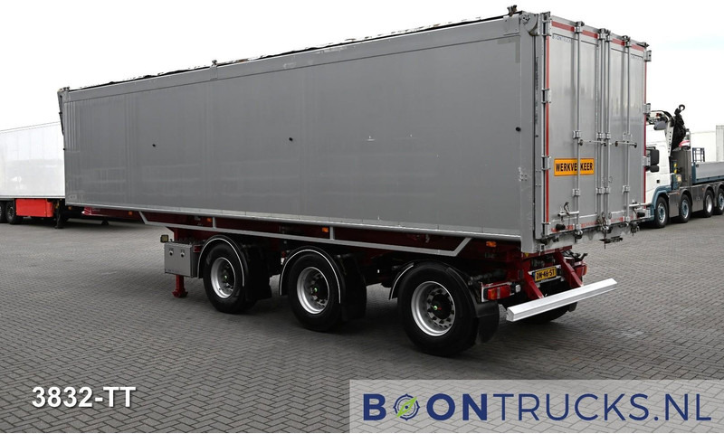Bulthuis TATA23 ALU TIPPER | * 50M3 * STEERING AXLE * NLTRAILER * TOP CONDITION - Semiremorcă basculantă: Foto 3 Bulthuis TATA23 ALU TIPPER | * 50M3 * STEERING AXLE * NLTRAILER * TOP CONDITION - Semiremorcă basculantă: Foto 3