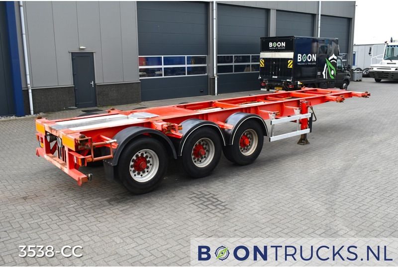 Burg BPO 12-27 CCXGX-00 TANK CHASSIS | 20-30ft *  3800 Kg * NL TRAILER - Semiremorcă transport containere/ Swap body: Foto 1 Burg BPO 12-27 CCXGX-00 TANK CHASSIS | 20-30ft *  3800 Kg * NL TRAILER - Semiremorcă transport containere/ Swap body: Foto 1