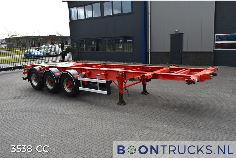 Burg BPO 12-27 CCXGX-00 TANK CHASSIS | 20-30ft *  3800 Kg * NL TRAILER - Semiremorcă transport containere/ Swap body: Foto 4 Burg BPO 12-27 CCXGX-00 TANK CHASSIS | 20-30ft *  3800 Kg * NL TRAILER - Semiremorcă transport containere/ Swap body: Foto 4