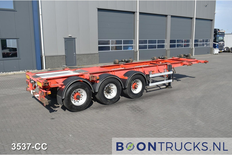 Burg BPO 12 27 CCXGX 01 TANK CHASSIS | 20-30ft * 3850 Kg * ADR * NL TRAILER - Semiremorcă transport containere/ Swap body: Foto 1 Burg BPO 12 27 CCXGX 01 TANK CHASSIS | 20-30ft * 3850 Kg * ADR * NL TRAILER - Semiremorcă transport containere/ Swap body: Foto 1