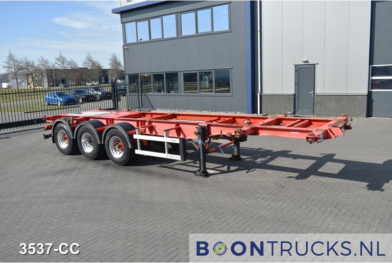Burg BPO 12 27 CCXGX 01 TANK CHASSIS | 20-30ft * 3850 Kg * ADR * NL TRAILER - Semiremorcă transport containere/ Swap body: Foto 5 Burg BPO 12 27 CCXGX 01 TANK CHASSIS | 20-30ft * 3850 Kg * ADR * NL TRAILER - Semiremorcă transport containere/ Swap body: Foto 5