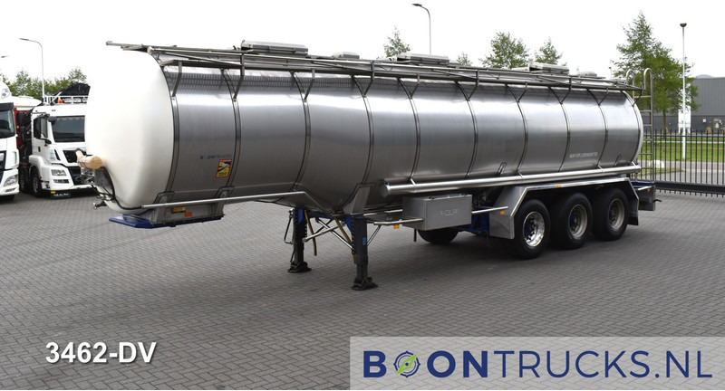 Burg BPO 12-27 Z TANK | 32,7 M³ * 3 COMP. * FOOD * STAINLESS STEEL * APK 05-2025 - Semiremorcă cisternă: Foto 5 Burg BPO 12-27 Z TANK | 32,7 M³ * 3 COMP. * FOOD * STAINLESS STEEL * APK 05-2025 - Semiremorcă cisternă: Foto 5