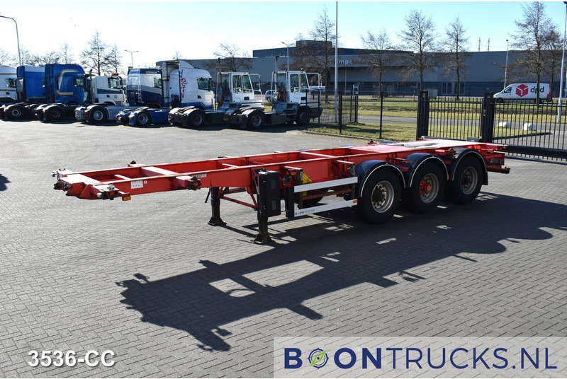 Burg BPO 12 27CDM12 TANK CHASSIS | 20-30ft * 3800 Kg * NL TRAILER - Semiremorcă transport containere/ Swap body: Foto 5 Burg BPO 12 27CDM12 TANK CHASSIS | 20-30ft * 3800 Kg * NL TRAILER - Semiremorcă transport containere/ Swap body: Foto 5