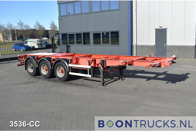 Burg BPO 12 27CDM12 TANK CHASSIS | 20-30ft * 3800 Kg * NL TRAILER - Semiremorcă transport containere/ Swap body: Foto 4 Burg BPO 12 27CDM12 TANK CHASSIS | 20-30ft * 3800 Kg * NL TRAILER - Semiremorcă transport containere/ Swap body: Foto 4