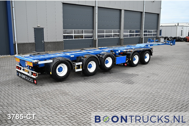 D-Tec CT-60-05D | 2x20-30-40-45ft HC * 3x STEERING * 4x LIFT AXLE * NL TRAILER - Semiremorcă transport containere/ Swap body: Foto 1 D-Tec CT-60-05D | 2x20-30-40-45ft HC * 3x STEERING * 4x LIFT AXLE * NL TRAILER - Semiremorcă transport containere/ Swap body: Foto 1