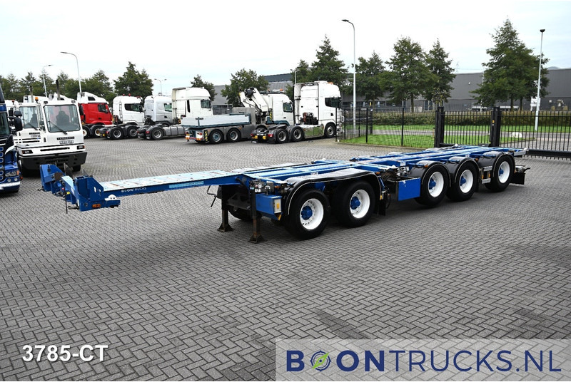 D-Tec CT-60-05D | 2x20-30-40-45ft HC * 3x STEERING * 4x LIFT AXLE * NL TRAILER - Semiremorcă transport containere/ Swap body: Foto 5 D-Tec CT-60-05D | 2x20-30-40-45ft HC * 3x STEERING * 4x LIFT AXLE * NL TRAILER - Semiremorcă transport containere/ Swap body: Foto 5