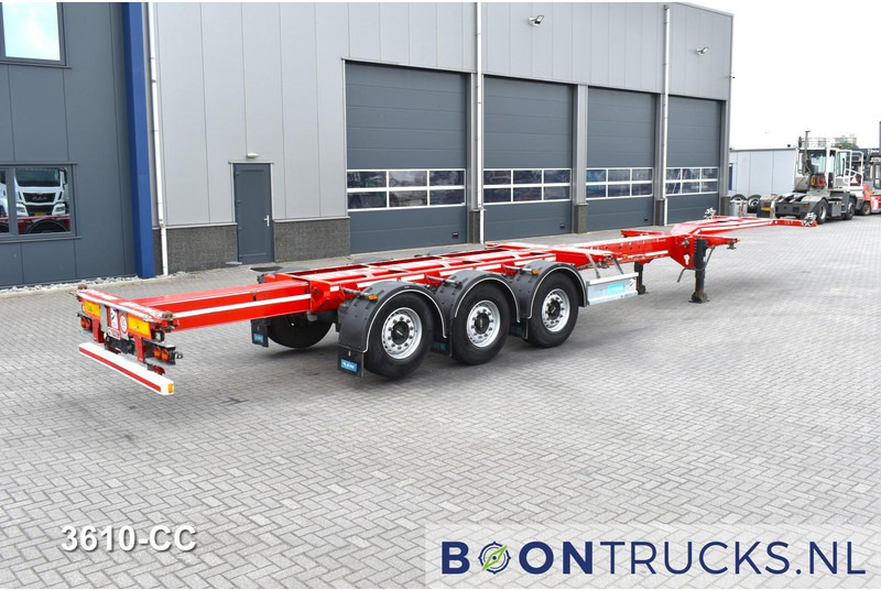 D-Tec FLEXITRAILER | 2x20-30-40-45ft HC * 2x LIFT AXLE * 2x EXTENDABLE * DISC BRAKES - Semiremorcă transport containere/ Swap body: Foto 2 D-Tec FLEXITRAILER | 2x20-30-40-45ft HC * 2x LIFT AXLE * 2x EXTENDABLE * DISC BRAKES - Semiremorcă transport containere/ Swap body: Foto 2