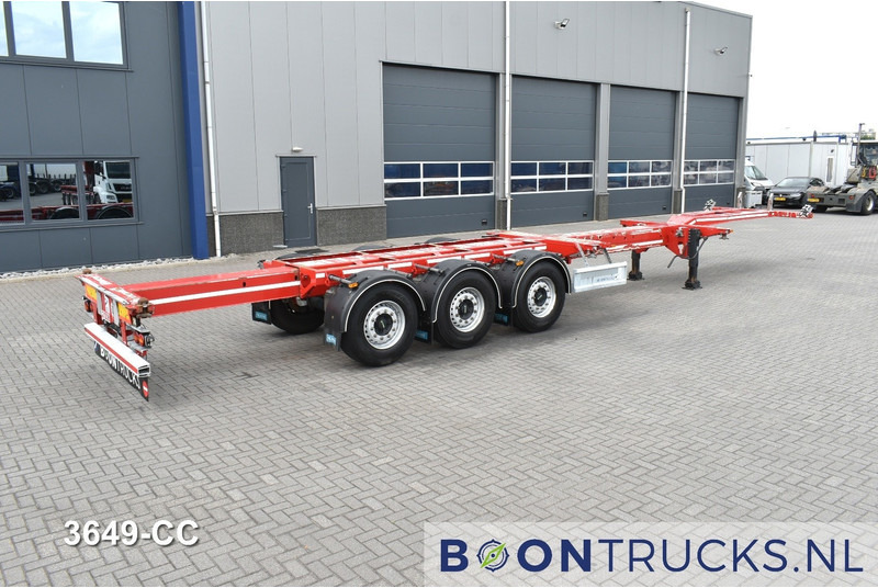 D-Tec FLEXITRAILER | 2x20-30-40-45ft HC * 2x LIFT AXLE * 2x EXTENDABLE * DISC BRAKES - Semiremorcă transport containere/ Swap body: Foto 2 D-Tec FLEXITRAILER | 2x20-30-40-45ft HC * 2x LIFT AXLE * 2x EXTENDABLE * DISC BRAKES - Semiremorcă transport containere/ Swap body: Foto 2