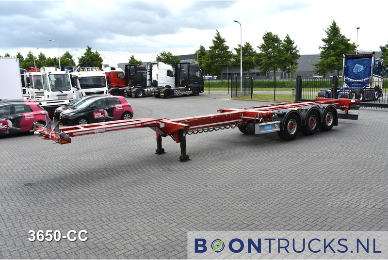 D-Tec FLEXITRAILER | 2x20-30-40-45ft HC * 2x LIFT AXLE * 2x EXTENDABLE * MOT 11-2025 - Semiremorcă transport containere/ Swap body: Foto 5 D-Tec FLEXITRAILER | 2x20-30-40-45ft HC * 2x LIFT AXLE * 2x EXTENDABLE * MOT 11-2025 - Semiremorcă transport containere/ Swap body: Foto 5