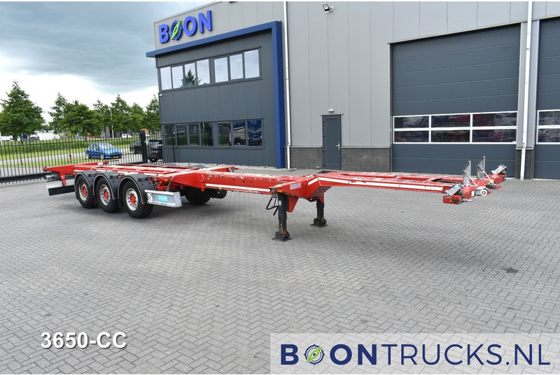 D-Tec FLEXITRAILER | 2x20-30-40-45ft HC * 2x LIFT AXLE * 2x EXTENDABLE * MOT 11-2025 - Semiremorcă transport containere/ Swap body: Foto 4 D-Tec FLEXITRAILER | 2x20-30-40-45ft HC * 2x LIFT AXLE * 2x EXTENDABLE * MOT 11-2025 - Semiremorcă transport containere/ Swap body: Foto 4