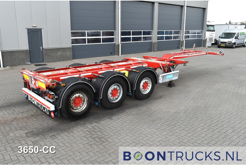 D-Tec FLEXITRAILER | 2x20-30-40-45ft HC * 2x LIFT AXLE * 2x EXTENDABLE * MOT 11-2025 - Semiremorcă transport containere/ Swap body: Foto 1 D-Tec FLEXITRAILER | 2x20-30-40-45ft HC * 2x LIFT AXLE * 2x EXTENDABLE * MOT 11-2025 - Semiremorcă transport containere/ Swap body: Foto 1