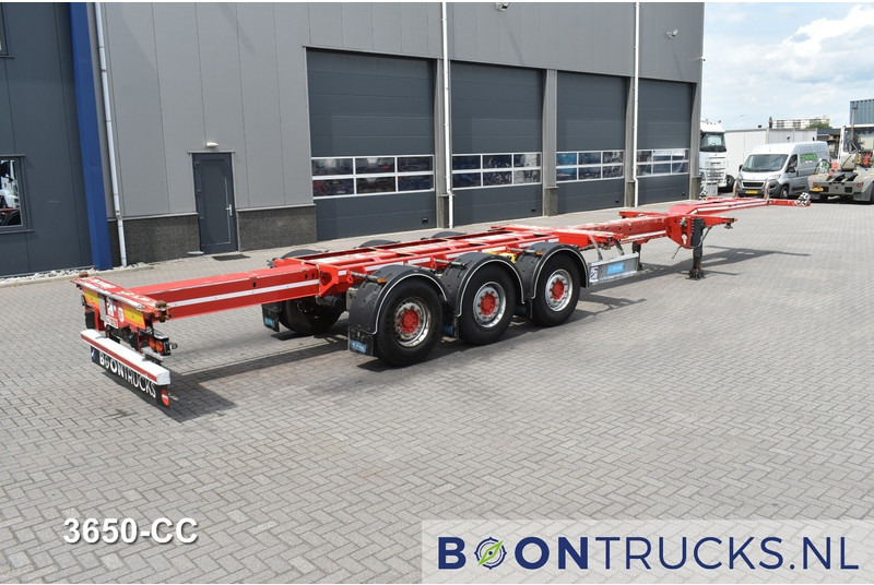D-Tec FLEXITRAILER | 2x20-30-40-45ft HC * 2x LIFT AXLE * 2x EXTENDABLE * MOT 11-2025 - Semiremorcă transport containere/ Swap body: Foto 2 D-Tec FLEXITRAILER | 2x20-30-40-45ft HC * 2x LIFT AXLE * 2x EXTENDABLE * MOT 11-2025 - Semiremorcă transport containere/ Swap body: Foto 2
