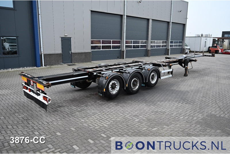 D-Tec FLEXITRAILER LS | 2x20-30-40-45ft HC * 2x LIFT AXLE * BPW / DISC * 2x EXTENDABLE - Semiremorcă transport containere/ Swap body: Foto 2 D-Tec FLEXITRAILER LS | 2x20-30-40-45ft HC * 2x LIFT AXLE * BPW / DISC * 2x EXTENDABLE - Semiremorcă transport containere/ Swap body: Foto 2