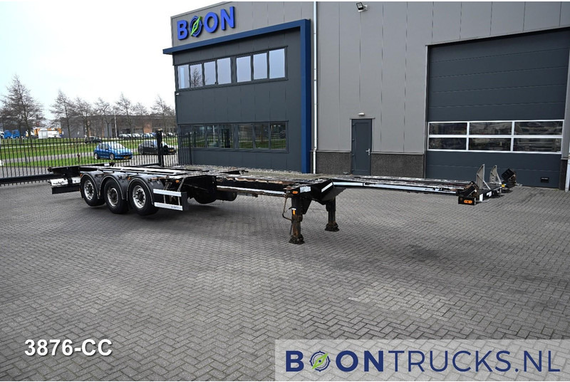 D-Tec FLEXITRAILER LS | 2x20-30-40-45ft HC * 2x LIFT AXLE * BPW / DISC * 2x EXTENDABLE - Semiremorcă transport containere/ Swap body: Foto 4 D-Tec FLEXITRAILER LS | 2x20-30-40-45ft HC * 2x LIFT AXLE * BPW / DISC * 2x EXTENDABLE - Semiremorcă transport containere/ Swap body: Foto 4