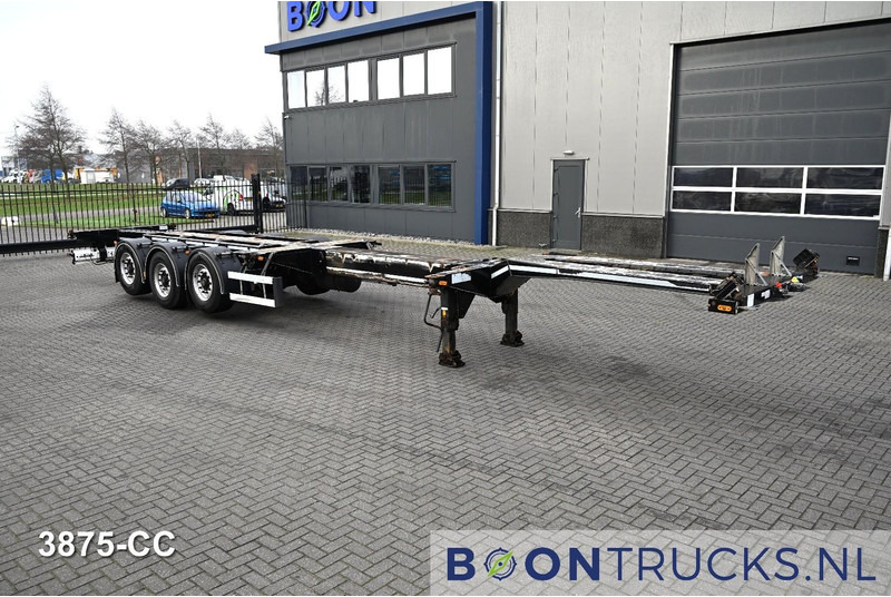 D-Tec FLEXITRAILER LS | 2x20-30-40-45ft HC * 2x LIFT AXLE * BPW / DISC * MOT 01-2027 - Semiremorcă transport containere/ Swap body: Foto 5 D-Tec FLEXITRAILER LS | 2x20-30-40-45ft HC * 2x LIFT AXLE * BPW / DISC * MOT 01-2027 - Semiremorcă transport containere/ Swap body: Foto 5